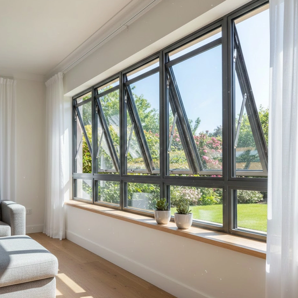 Awning Windows installed by Morgan Windows in Tulsa, OK