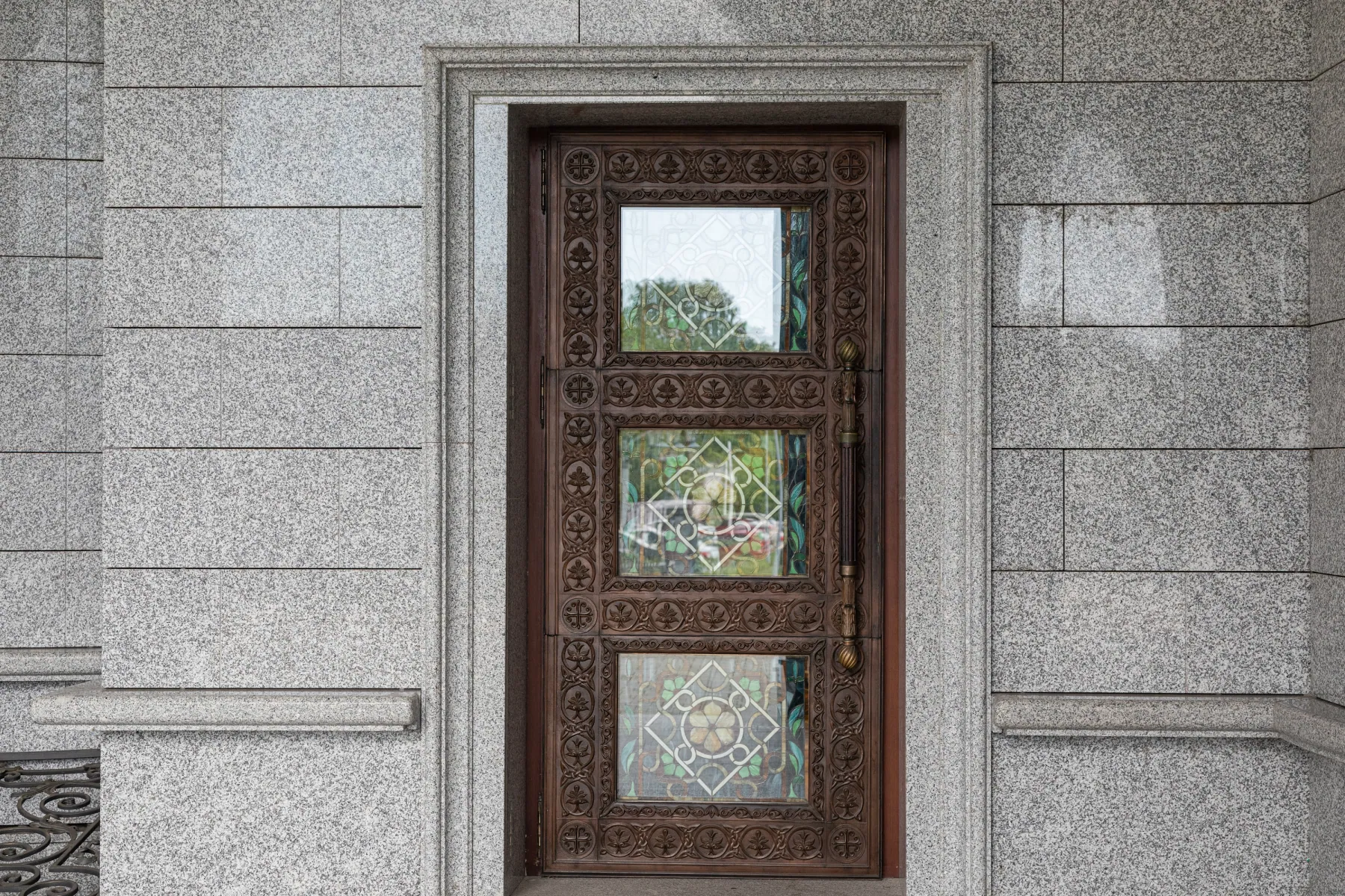 Replacement door installed by Morgan Windows in the Tulsa metro area