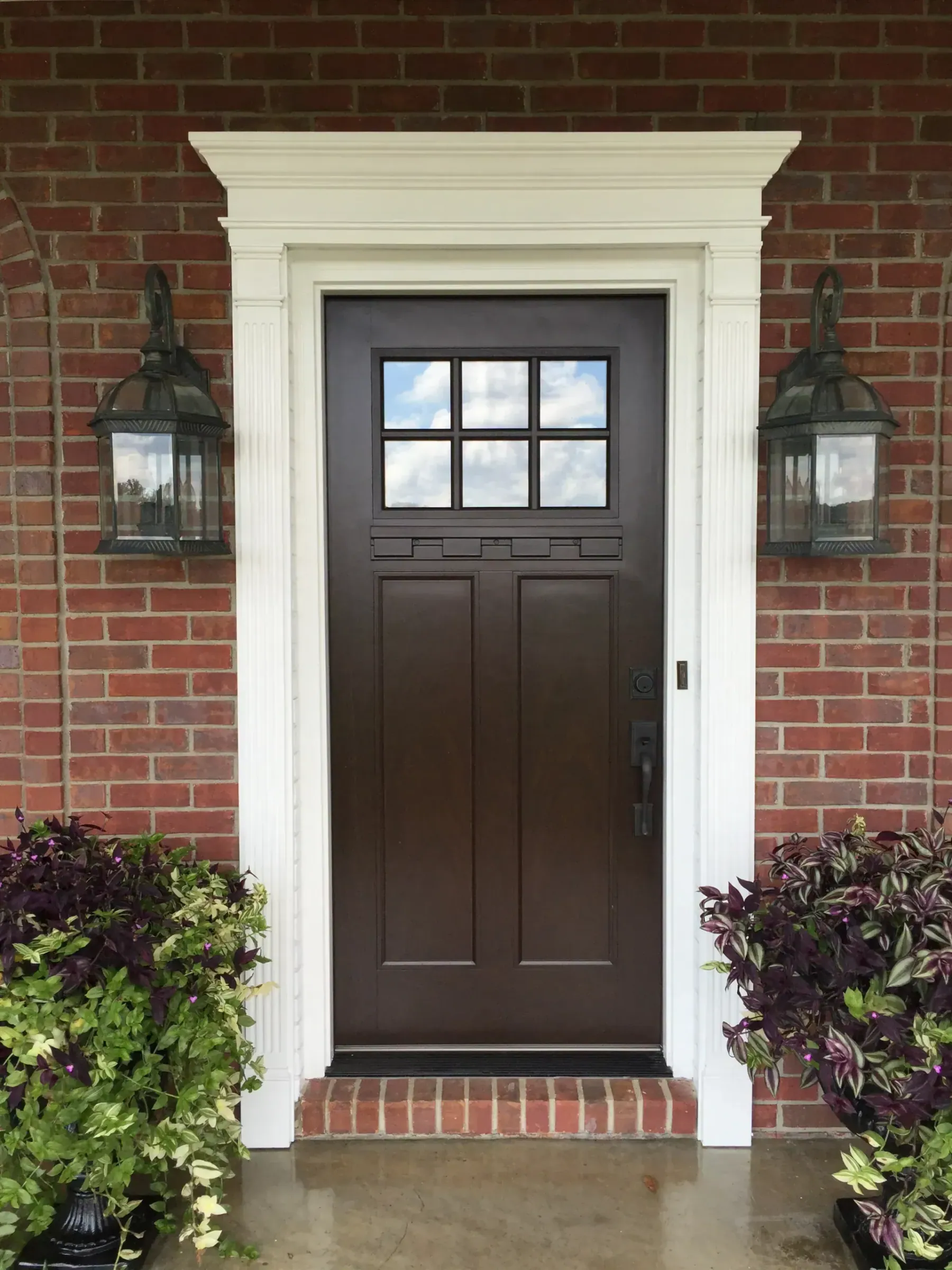Expert door installation project in Tulsa, Oklahoma by Morgan Windows