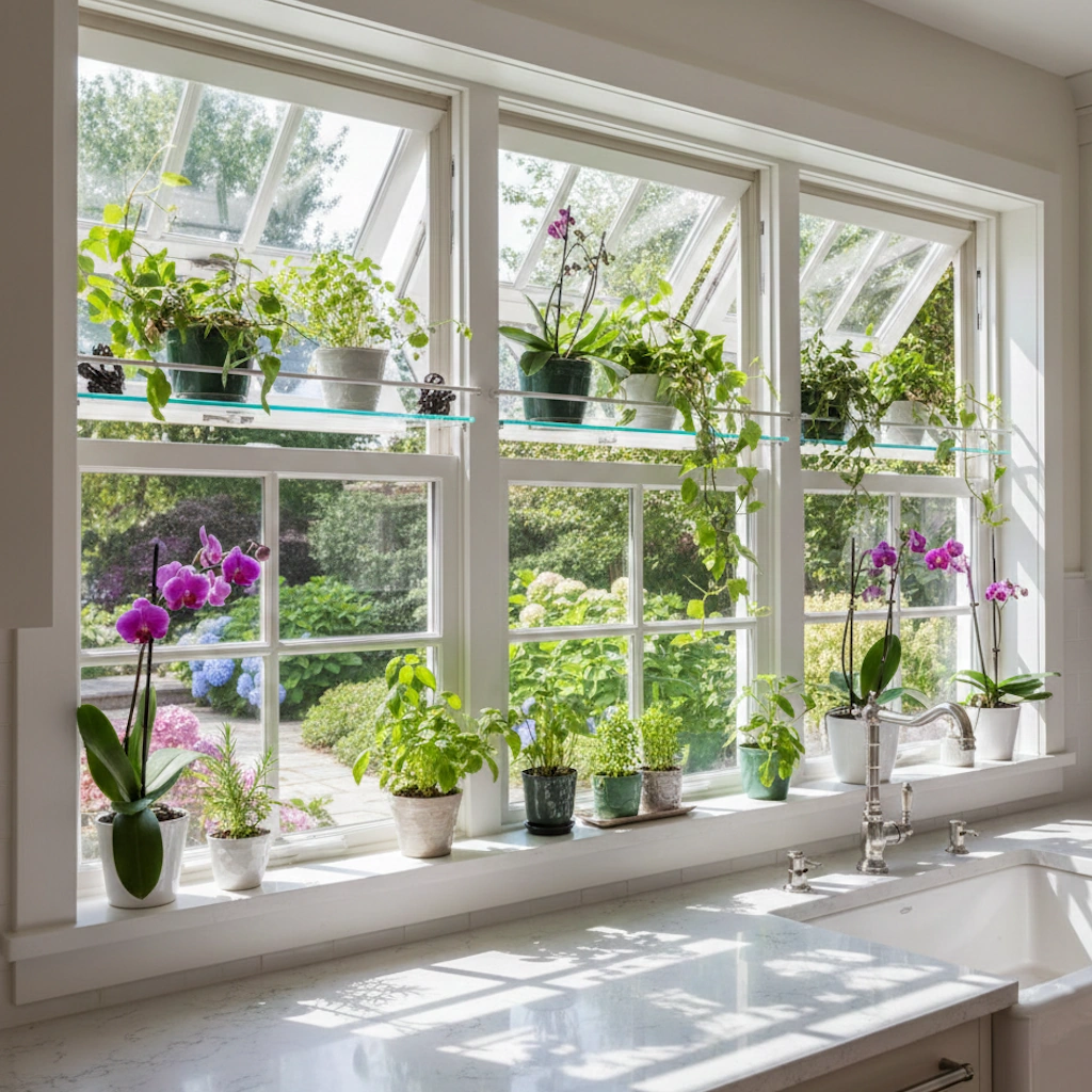 Garden Windows installed by Morgan Windows in Tulsa, OK